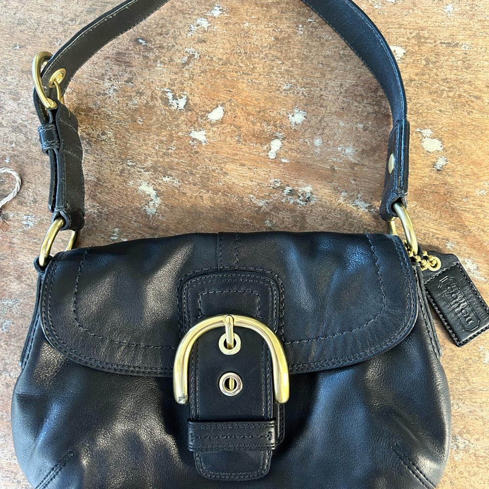 COPY - Coach Leather Hobo bag, black, Brand New without tags